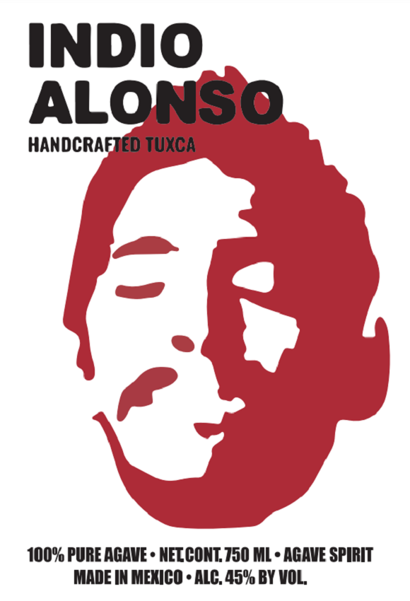 TABC label artwork for INDIO ALONSO TUXCA