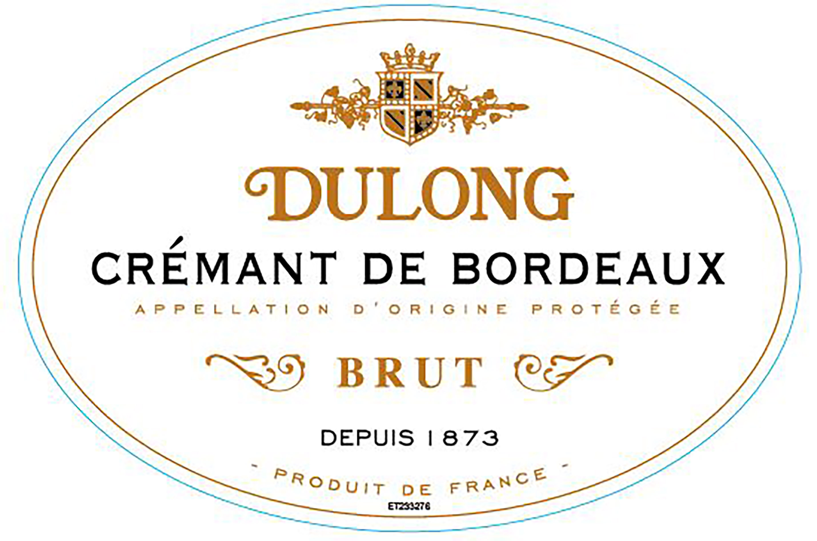 TABC label artwork for Dulong Cremant de Bordeaux Brut
