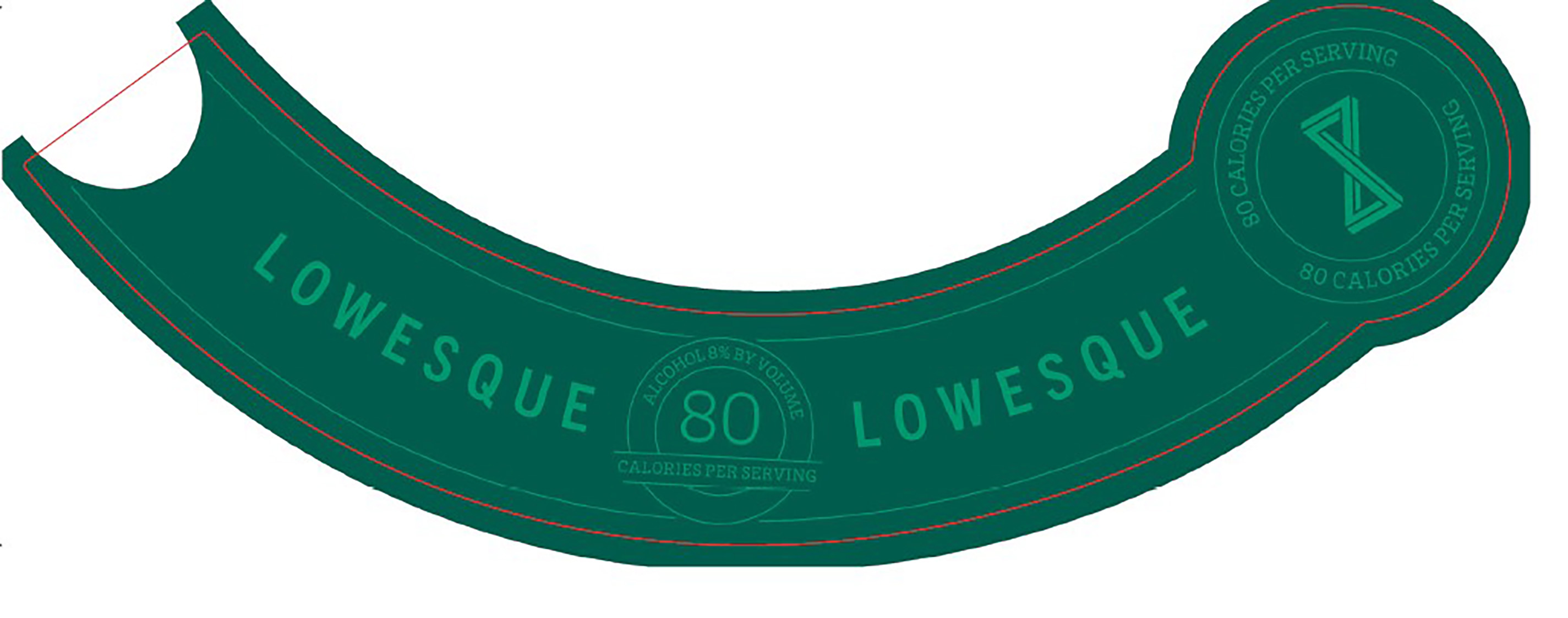 TABC label artwork for Lowesque Brut Cuvee
