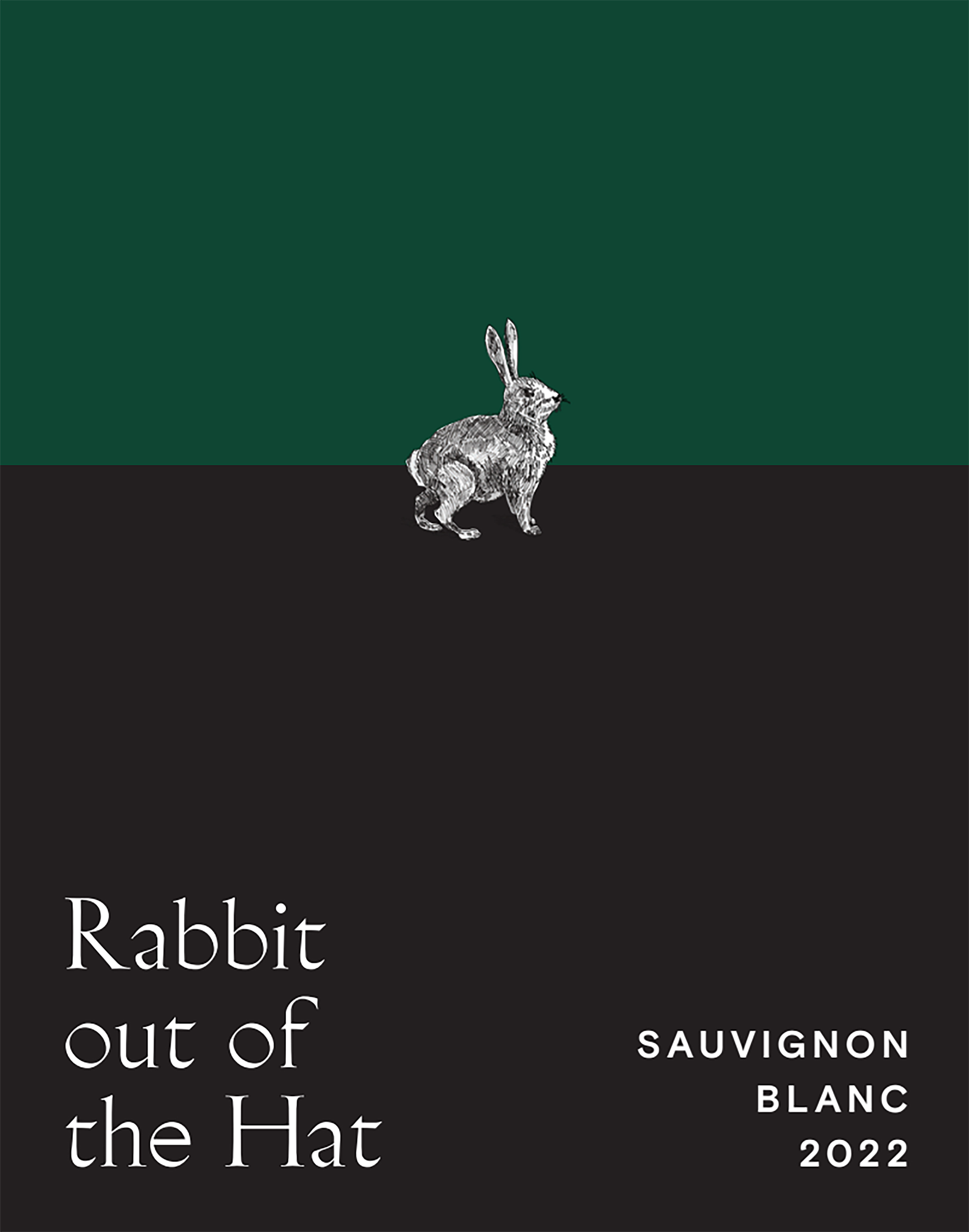 TABC label artwork for Rabbit Out of The Hat Sauvignon Blanc