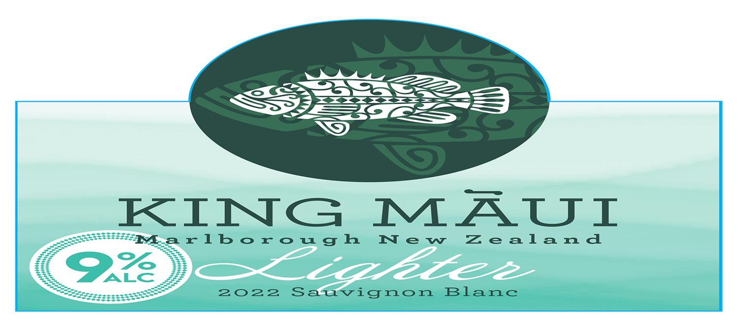 TABC label artwork for King Maui Lighter Marlborough Sauvignon Blanc
