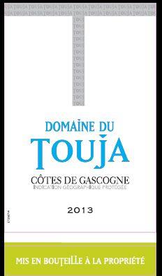 TABC label artwork for Domaine du Touja Cotes de Gascogne