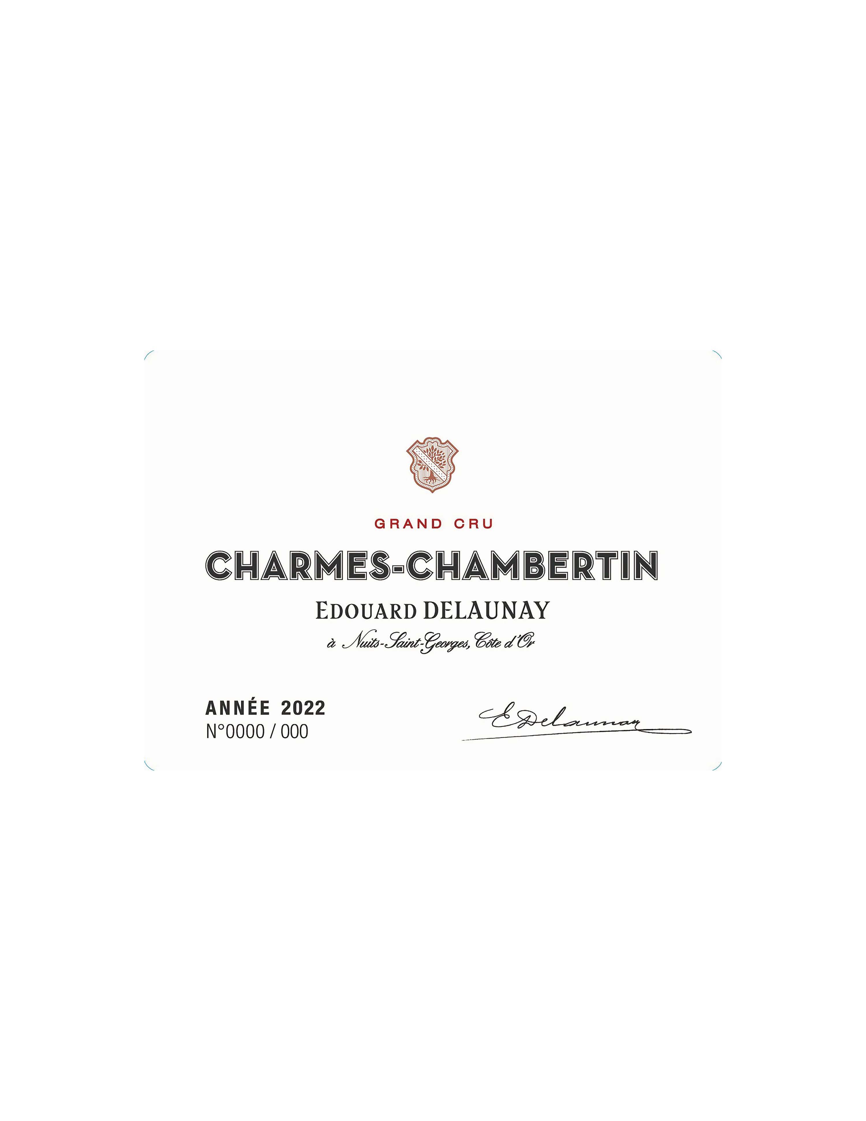 TABC label artwork for Edouard Delaunay Charmes Chambertin Grand Cru