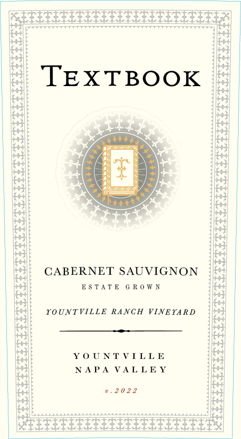 TABC label artwork for TEXTBOOK Yountville Ranch Cabernet Sauvignon