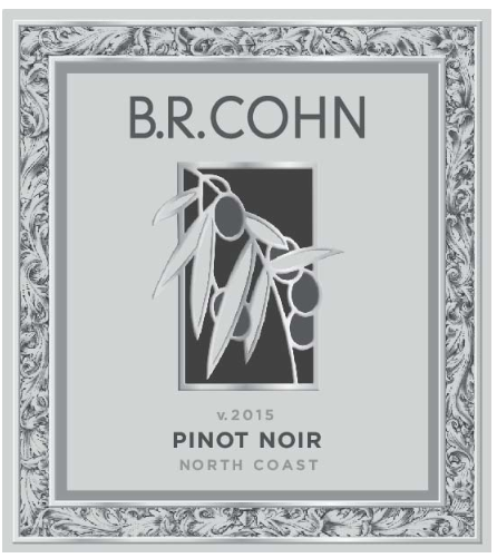 TABC label artwork for B.R. Cohn Silver Label Pinot Noir