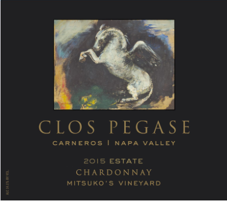 TABC label artwork for Clos Pegase Chardonnay Mitsuko Carneros Napa Valley