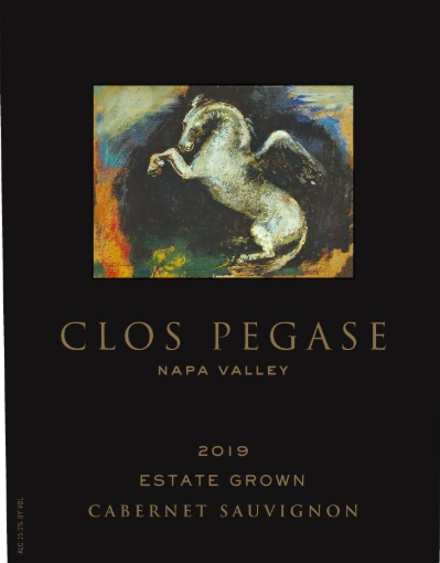 TABC label artwork for Clos Pegase Cabernet Sauvignon Estate Grown Napa Valley
