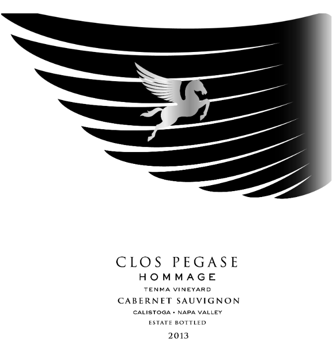 TABC label artwork for Clos Pegase Hommage Tenma Cabernet Sauvignon Colistoga Napa Valley