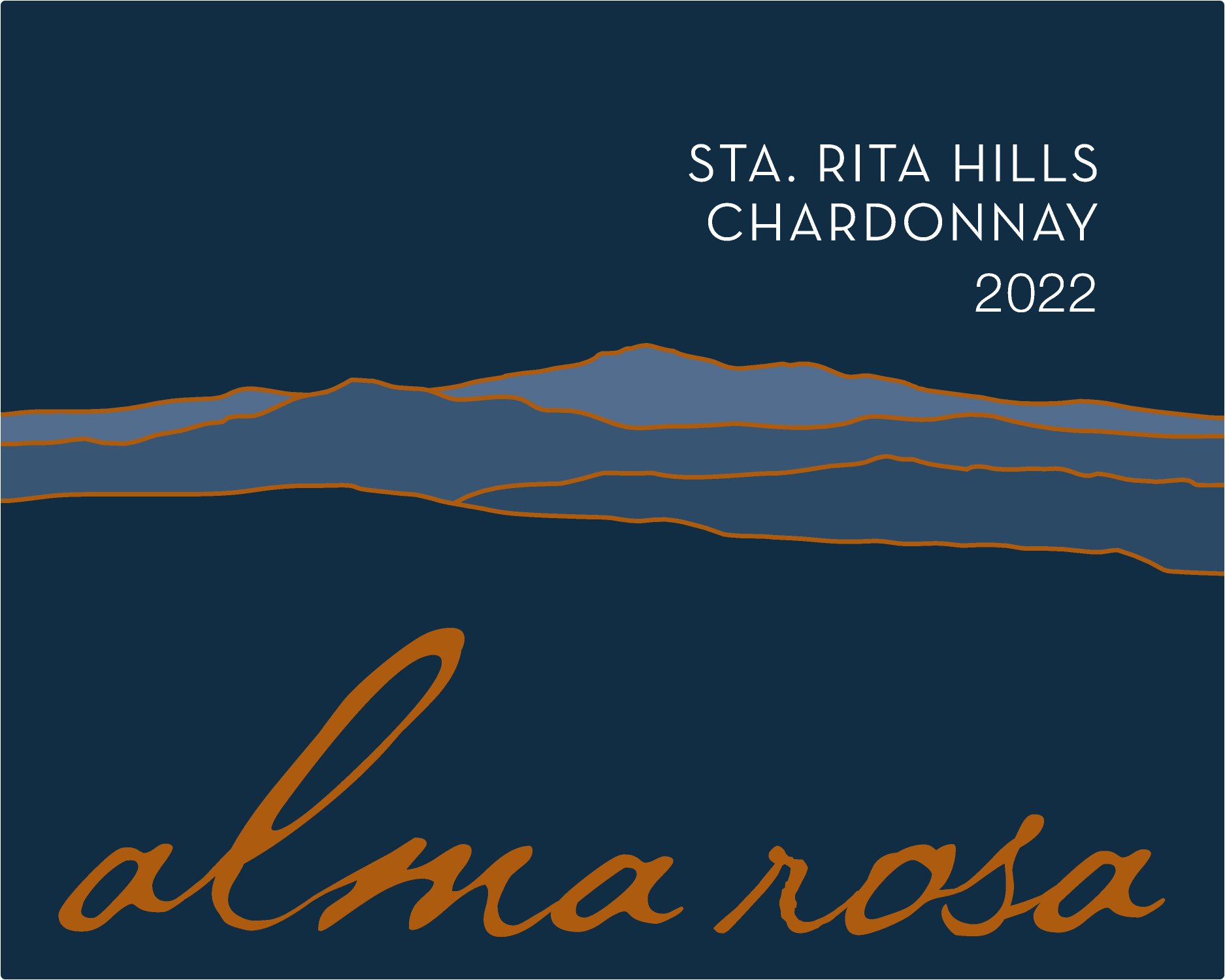 TABC label artwork for Alma Rosa Chardonnay Sta. Rita Hills