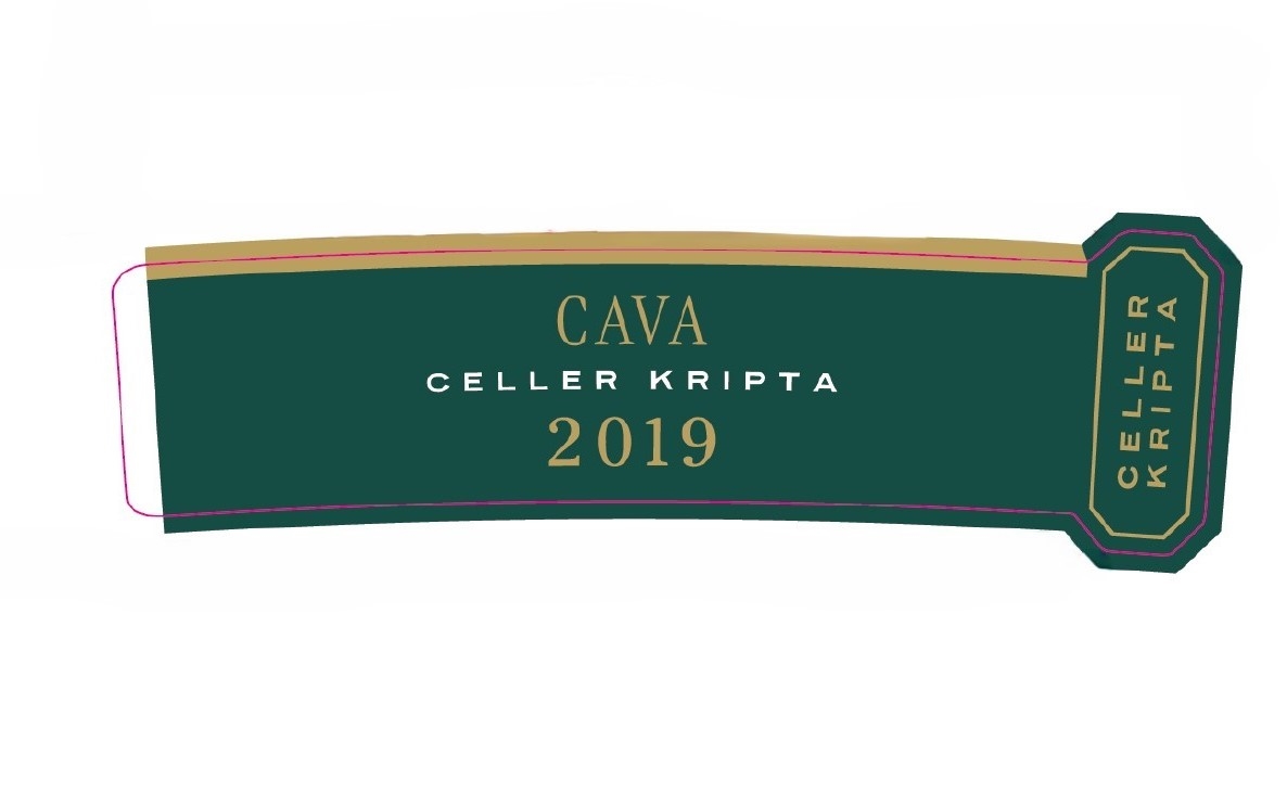 TABC label artwork for CELLER KRIPTA FRANC CAVA