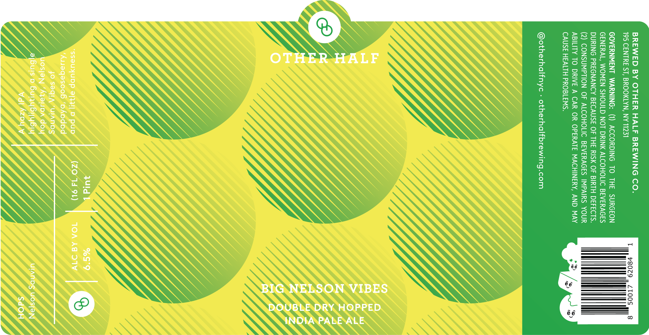 TABC label artwork for Big Nelson Vibes