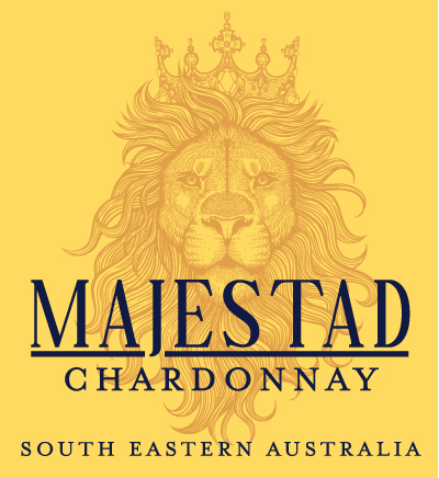 TABC label artwork for Majestad Chardonnay Australia