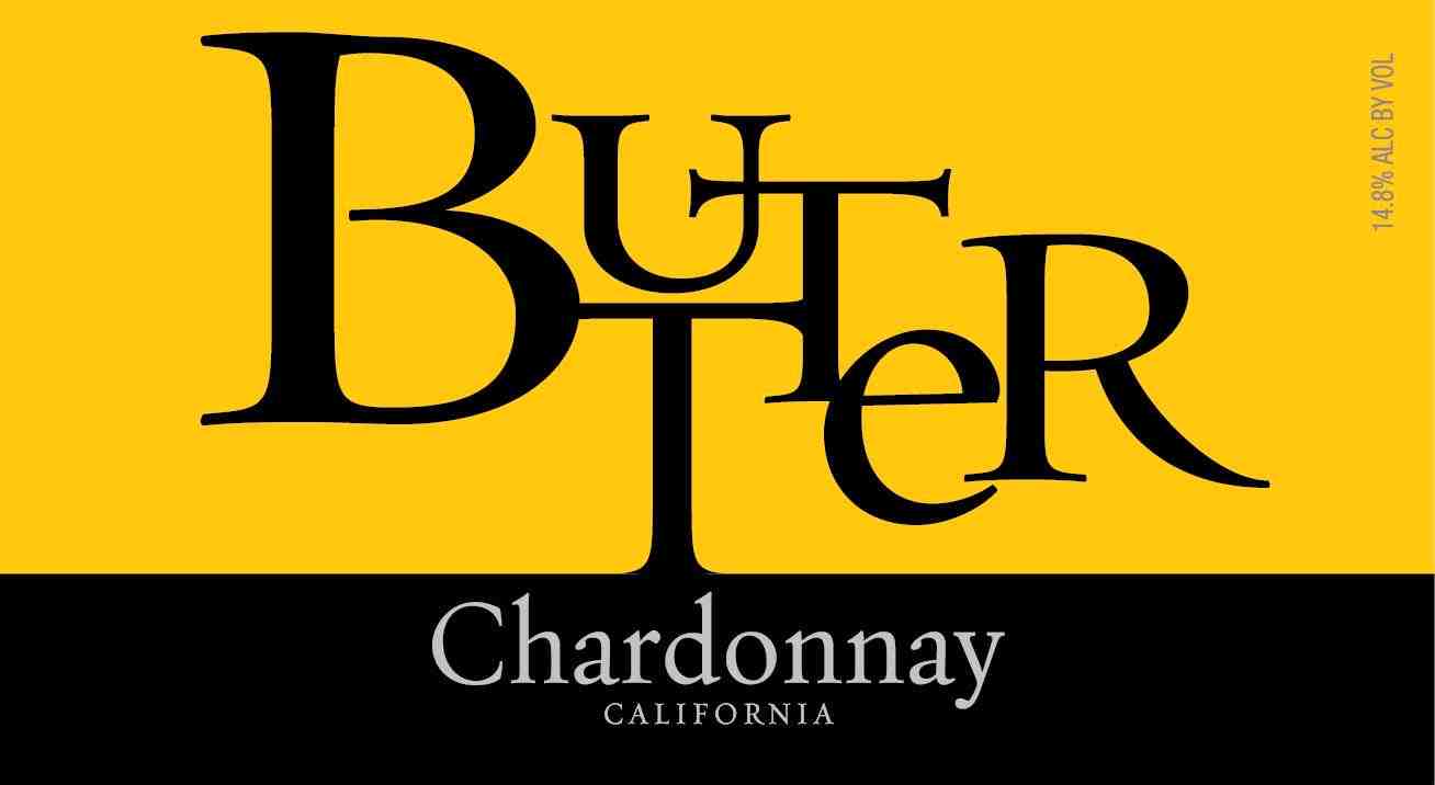 TABC label artwork for Butter Chardonnay California