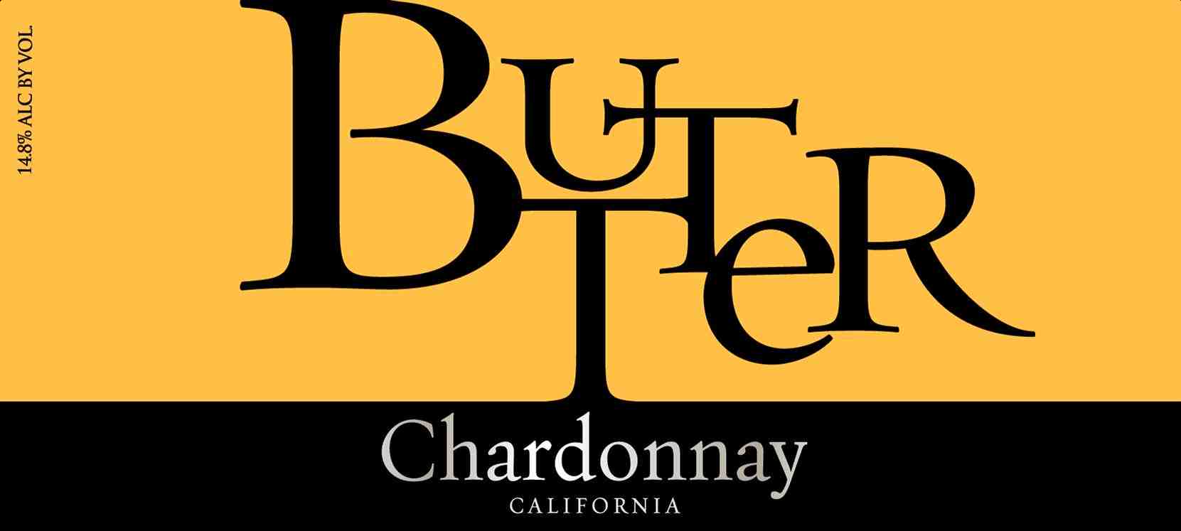 TABC label artwork for Butter Chardonnay California