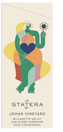 TABC label artwork for Johan Chardonnay - Statera