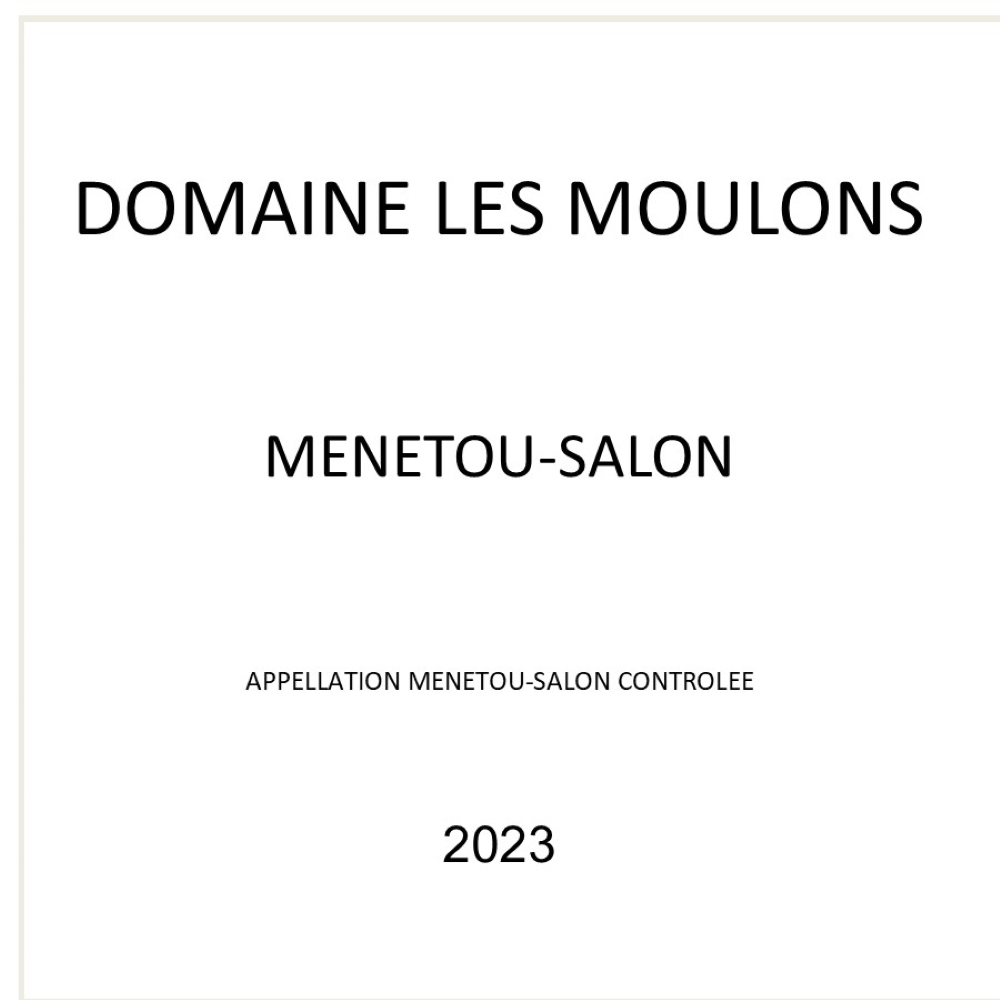 TABC label artwork for DOMAINE LES MOULONS WHITE MENETOU-SALON