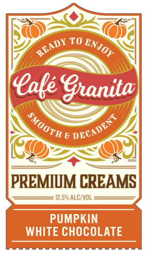 TABC label artwork for CAFE GRANITA PUMPKIN WHITE CHOCOLATE