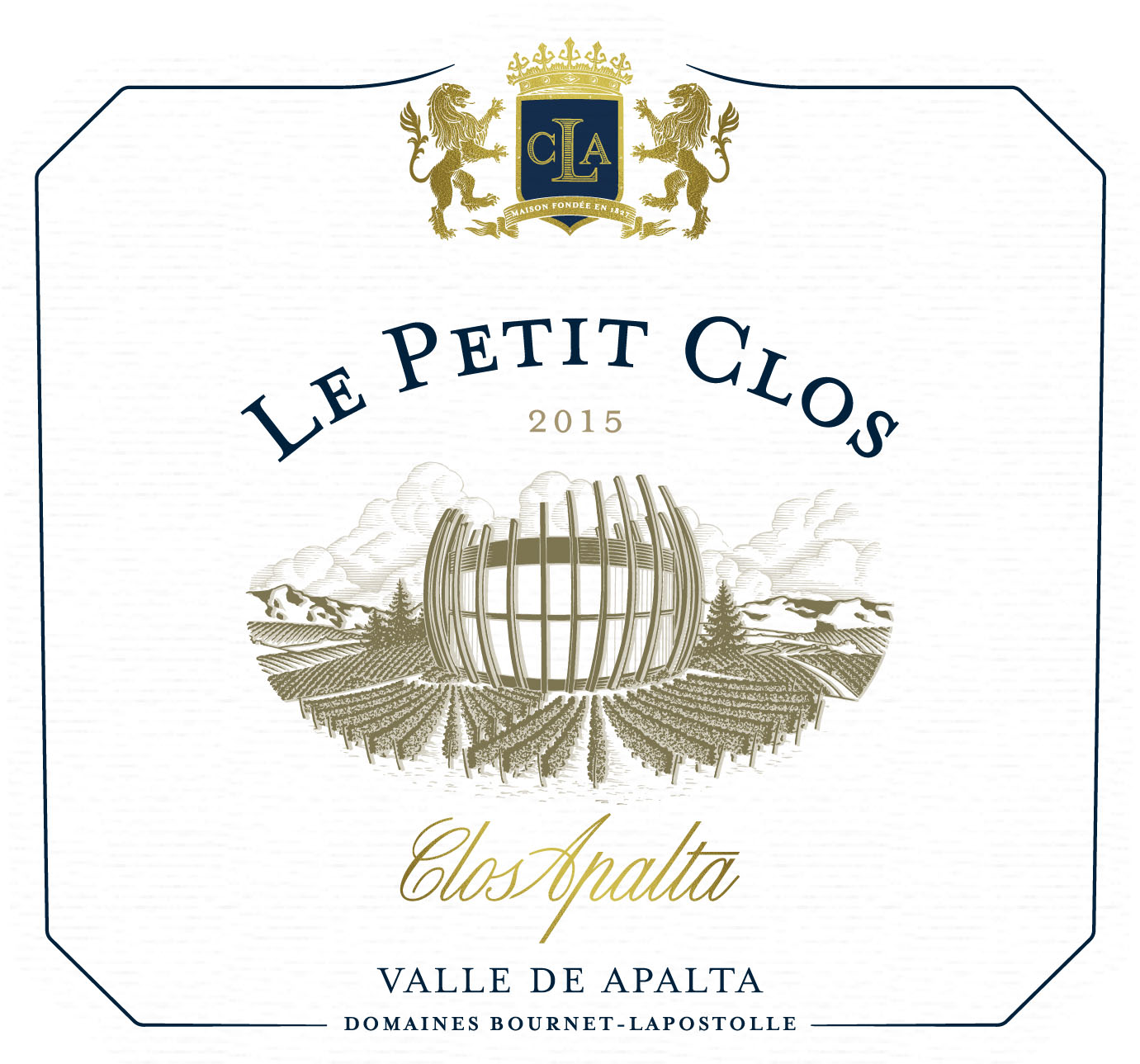 TABC label artwork for LE PETIT CLOS VALLE DE COLCHAGUA