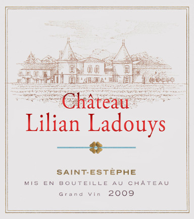 TABC label artwork for CHATEAU LILIAN LADOUYS SAINT ESTEPHE