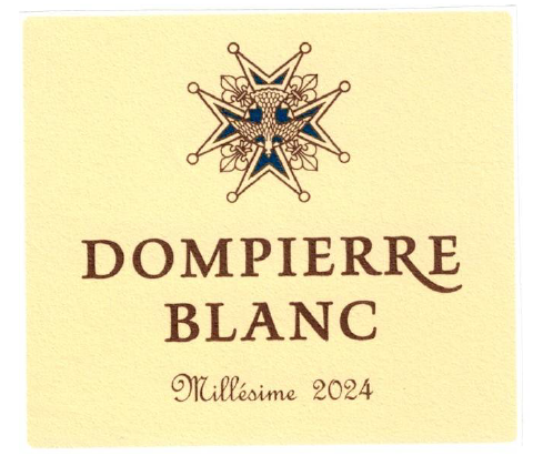 TABC label artwork for DOMPIERRE BLANC