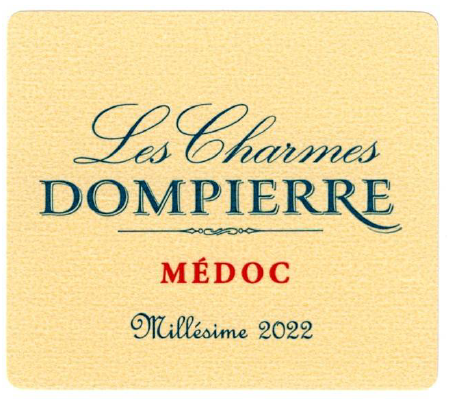 TABC label artwork for DOMPIERRE LES CHARMES