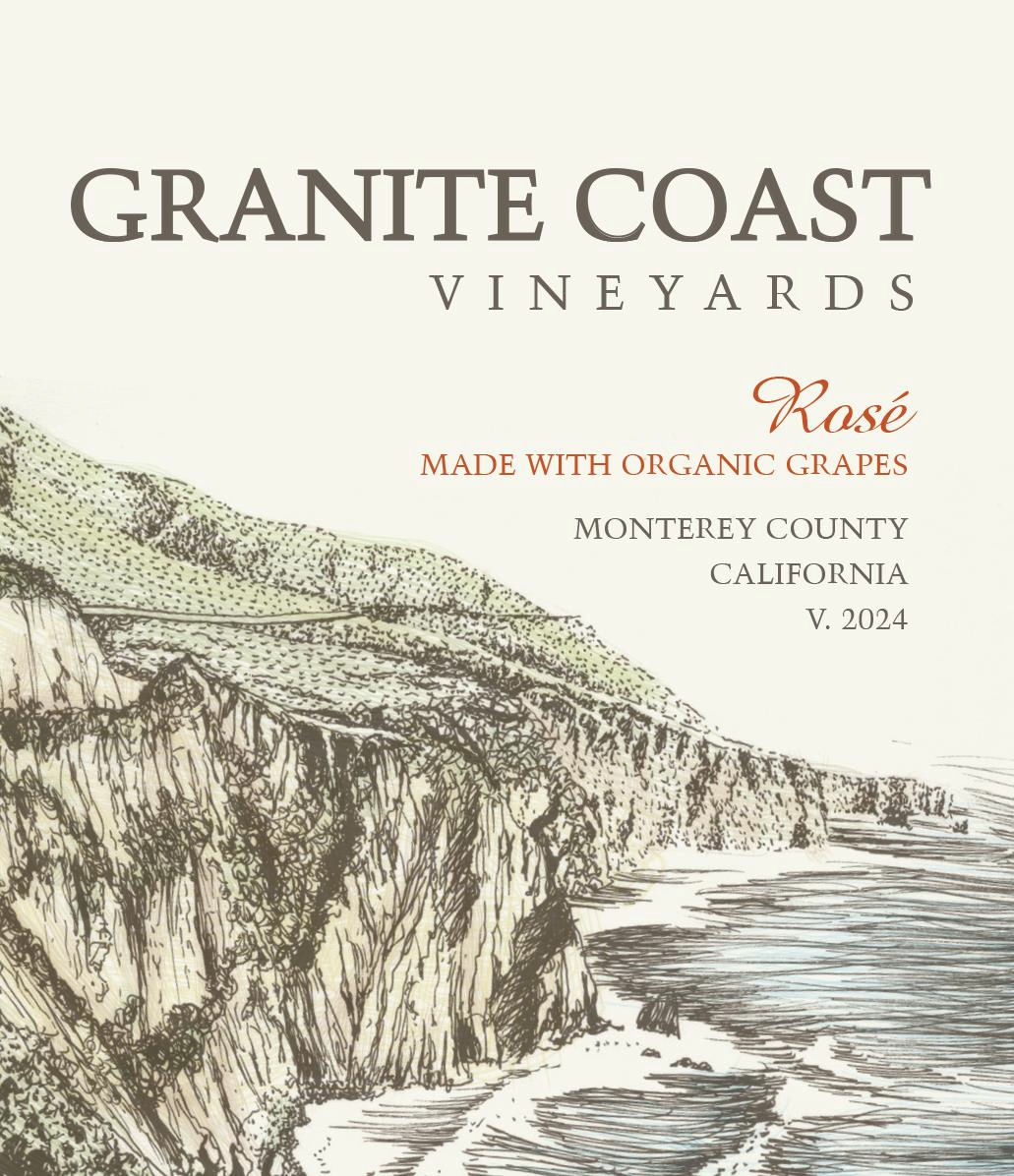 TABC label artwork for GRANITE COAST VINEYARDS ROSE