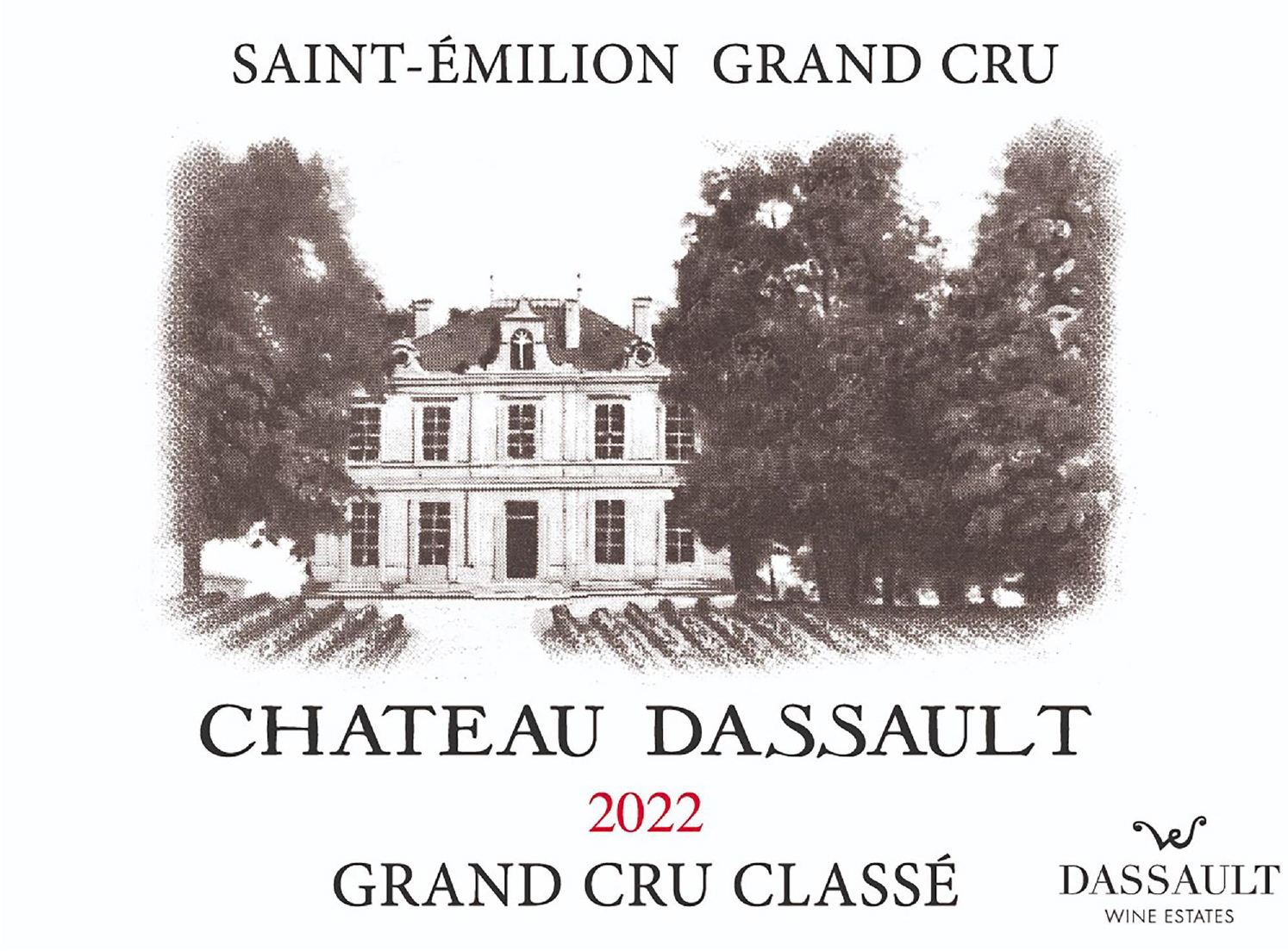 TABC label artwork for CHATEAU DASSAULT FRUIT DE L'EXIGENCE
