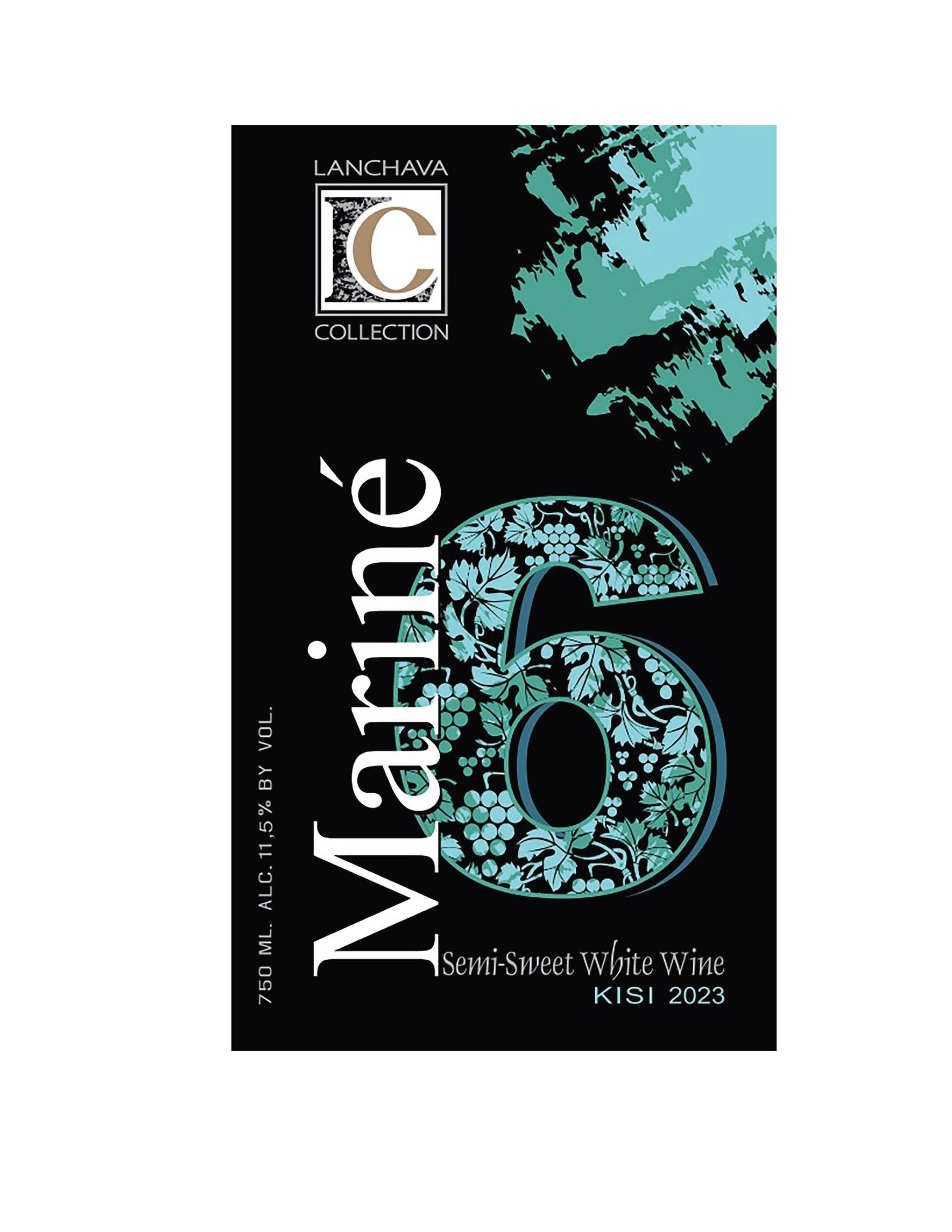 TABC label artwork for LANCHAVA COLLECTION MARINE