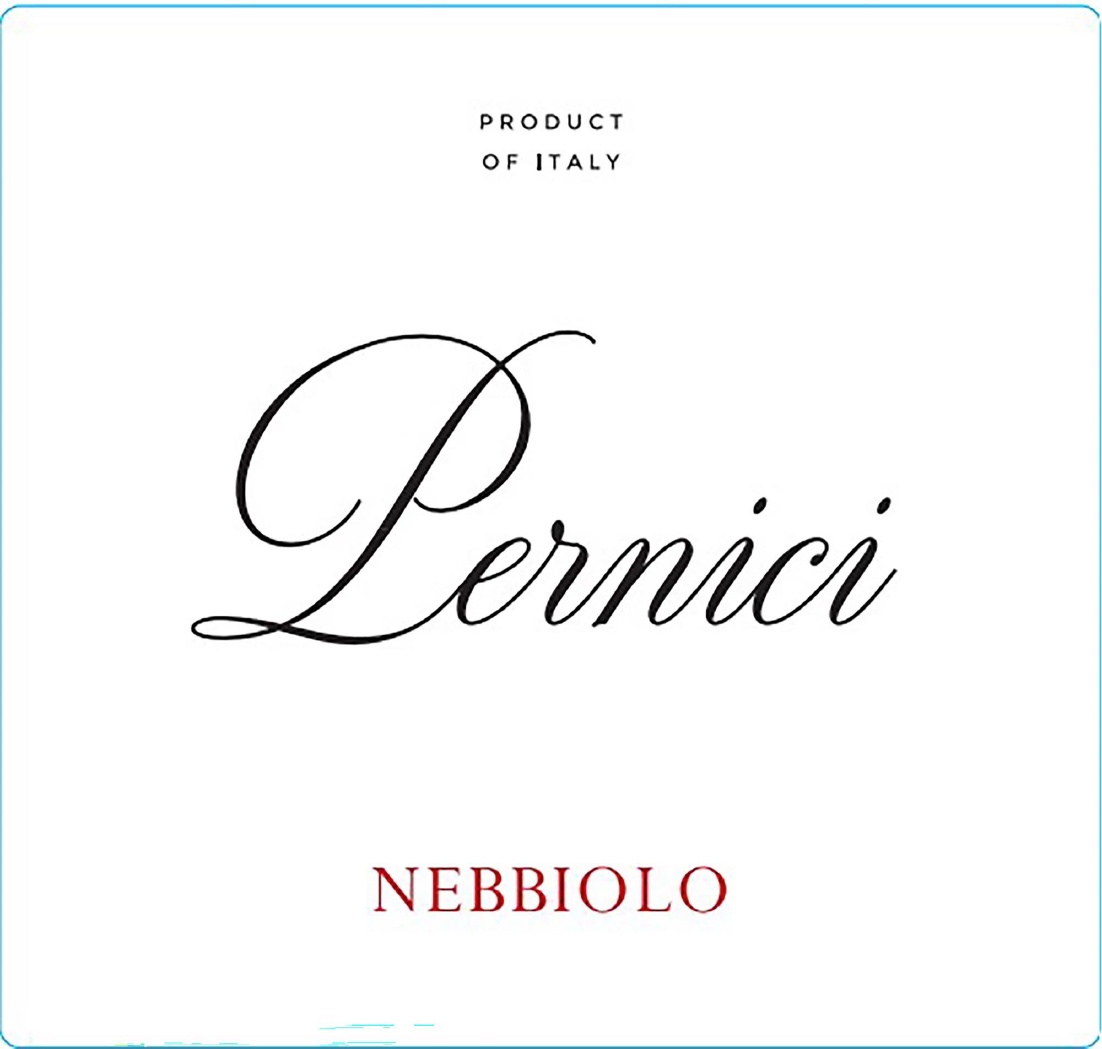 TABC label artwork for Pernici Monferrato Nebbiolo