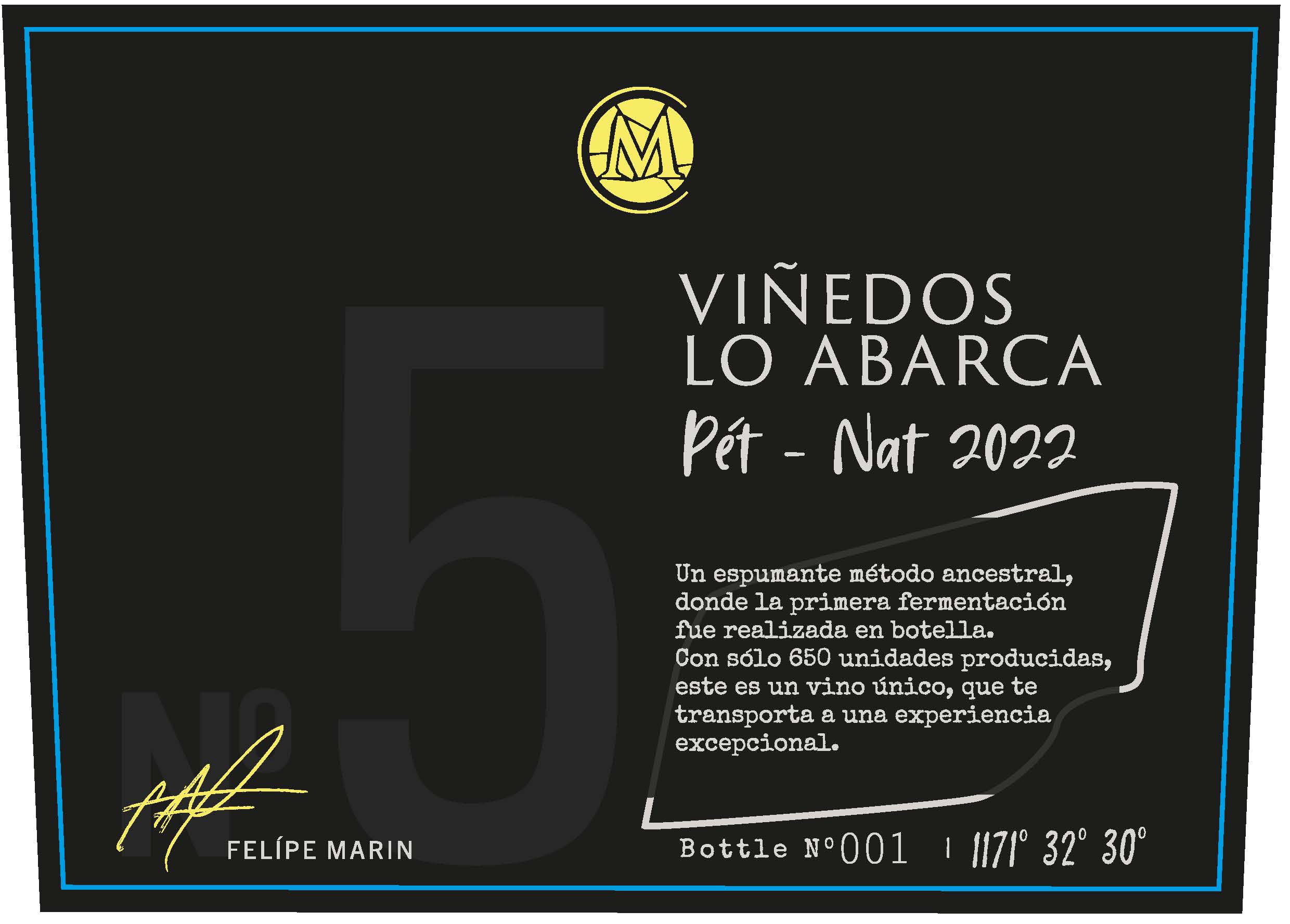 TABC label artwork for Casa Marin Videos Lo Abarca