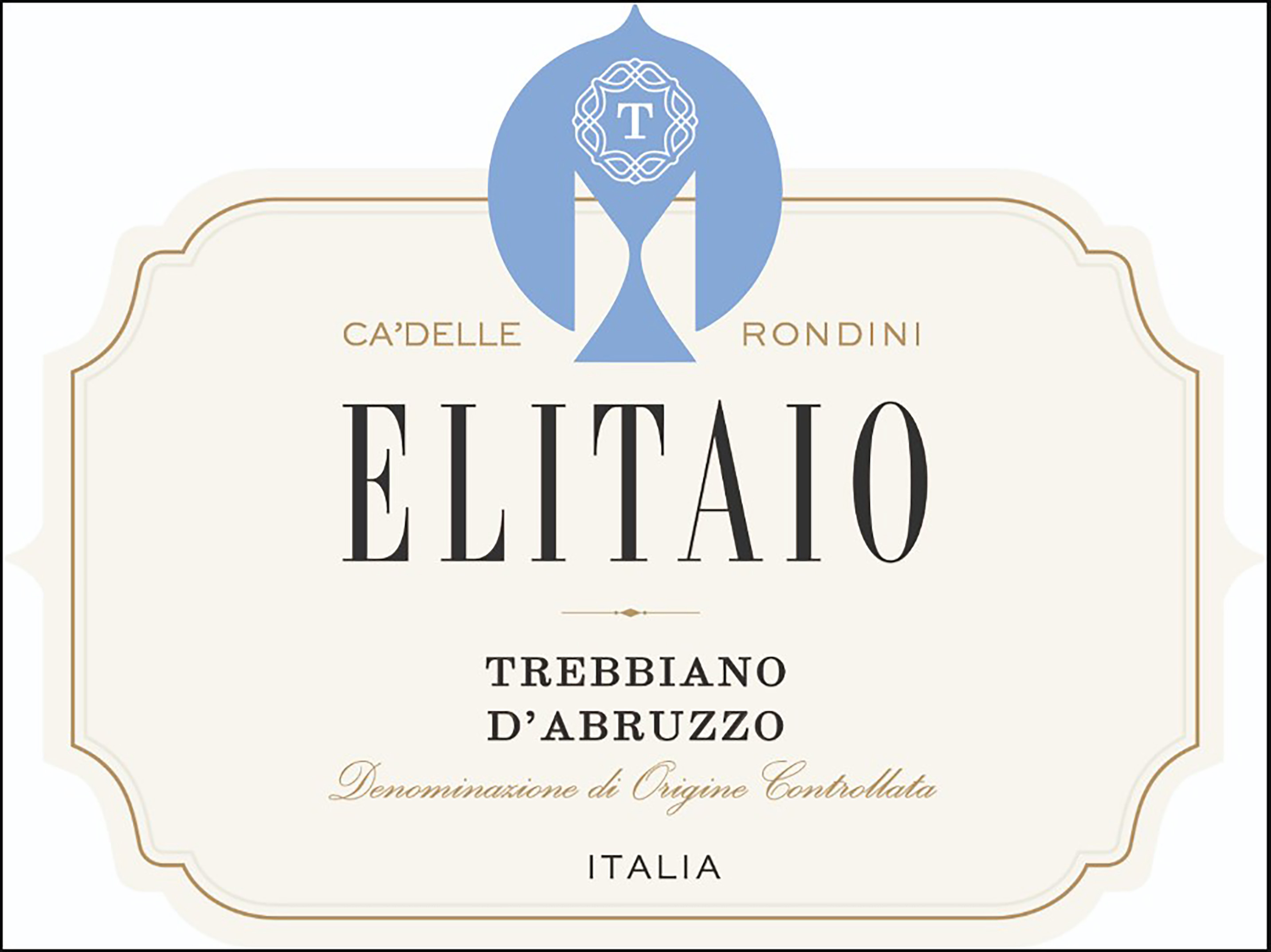 TABC label artwork for Elitaio Trebbiano d'Abruzzo DOC