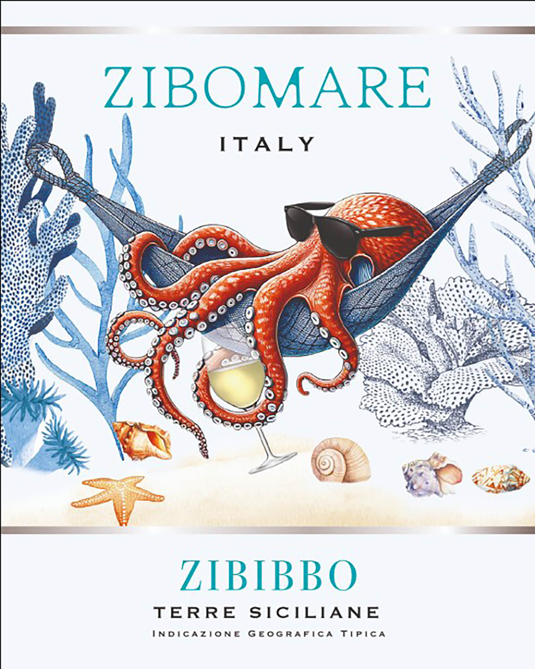 TABC label artwork for Zibomare Zibibbo