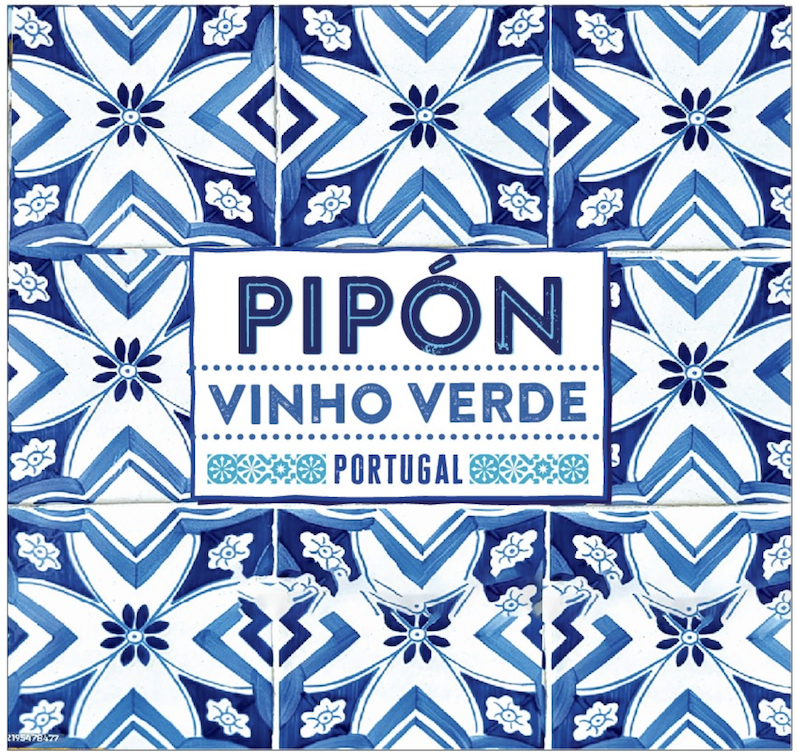 TABC label artwork for Pipon Vinho Verde