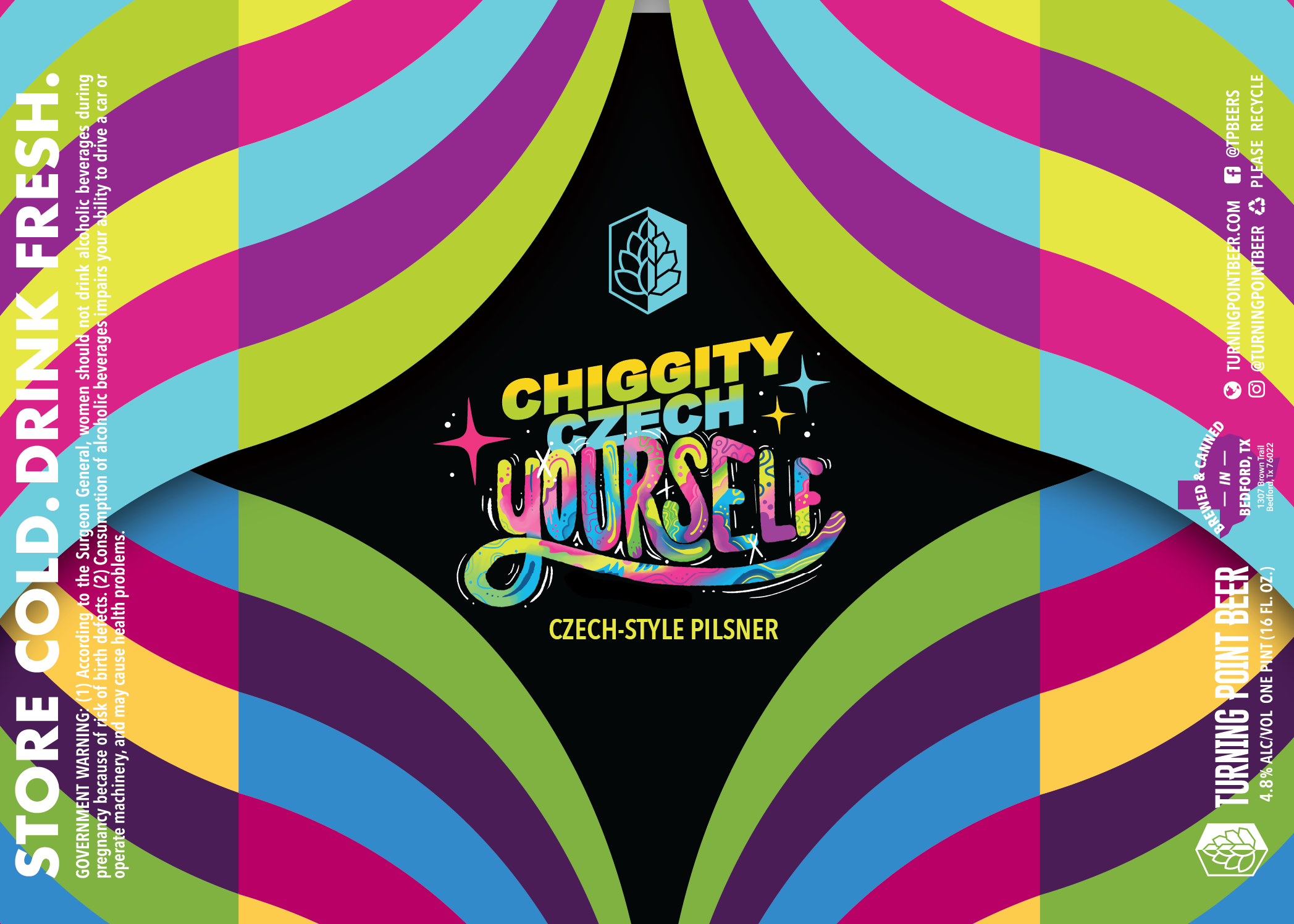 TABC label artwork for Chiggity Czech Yourself