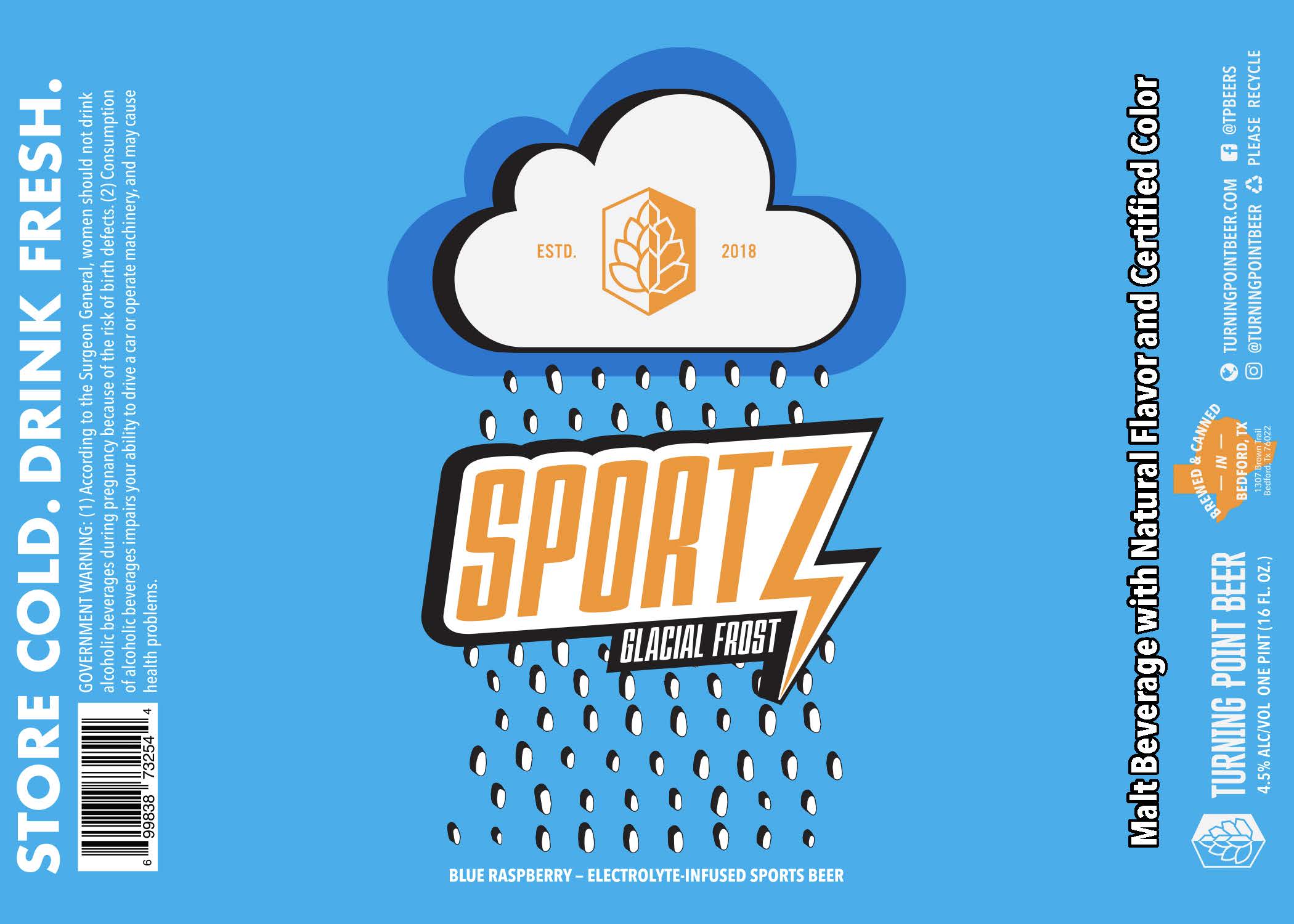 TABC label artwork for Sportz