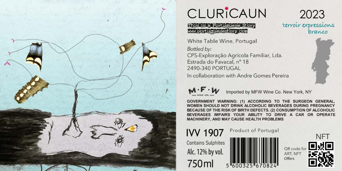 TABC label artwork for Cluricaun White