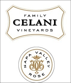 TABC label artwork for Celani Family Vineyards Vicenza Rose Napa Valley