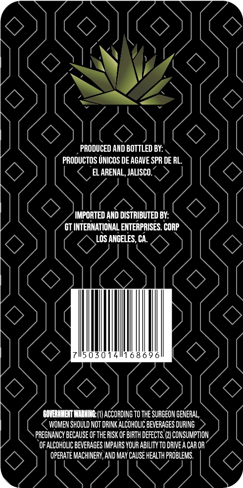 TABC label artwork for EL TEXANO BLANCO