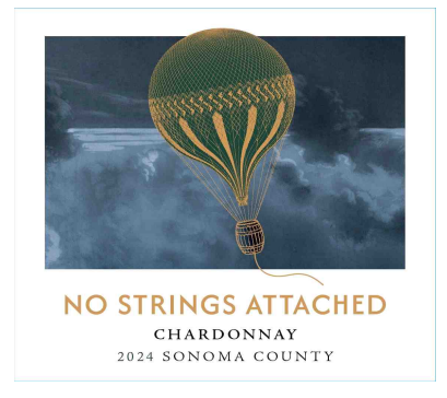 TABC label artwork for NO STRINGS ATTACHED CHARDONNAY