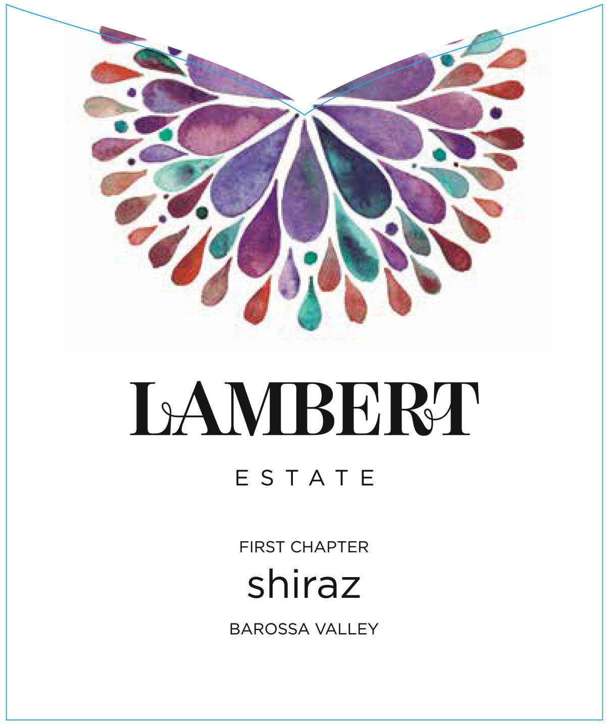 TABC label artwork for LAMBERT ESTATE FIRST CHAPTER SHIRAZ
