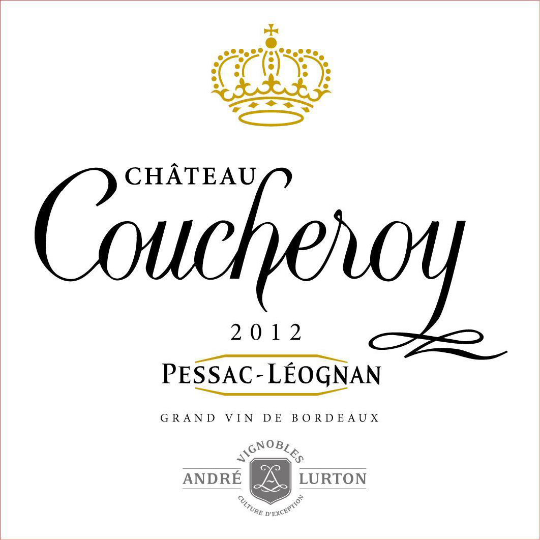 TABC label artwork for Andre Lurton Ch Coucheroy Blanc Pessac