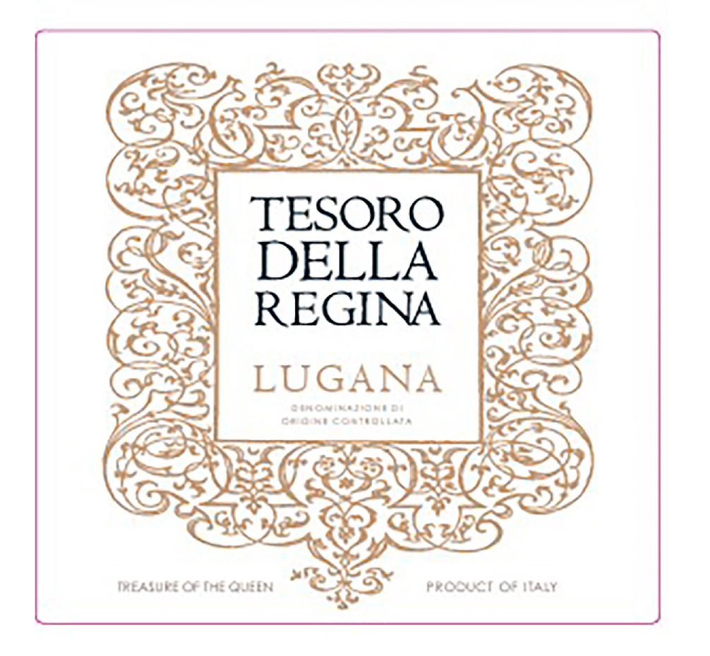 TABC label artwork for Tesoro della Regina Lugana