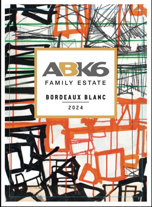 TABC label artwork for ABK6 Family Estate Bordeaux Blanc