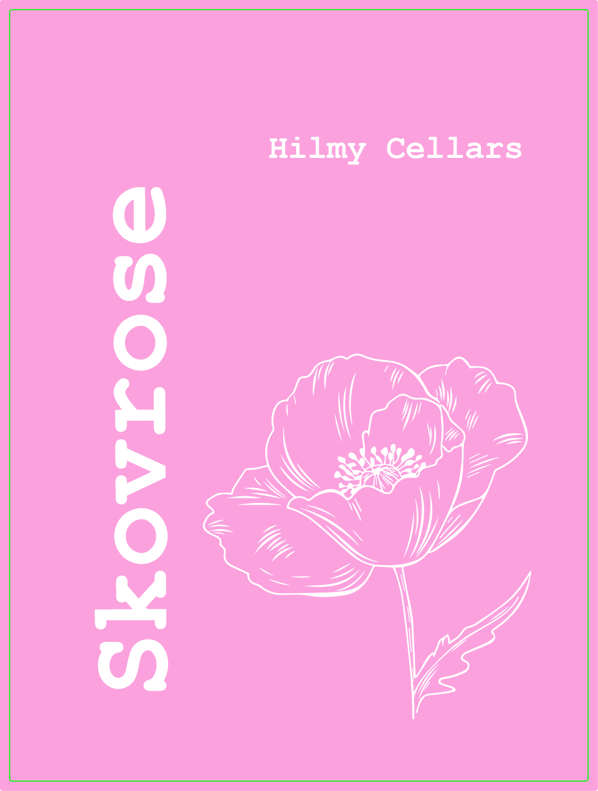 TABC label artwork for Skovrose