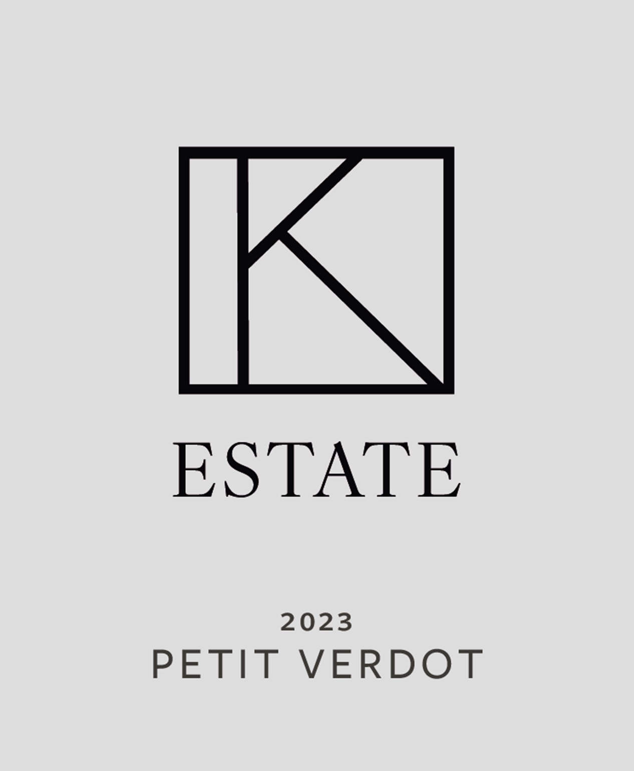 TABC label artwork for 2023 Petit Verdot