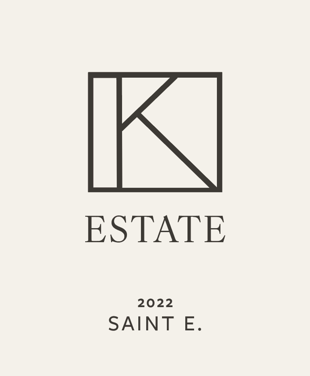 TABC label artwork for 2022 Saint E.