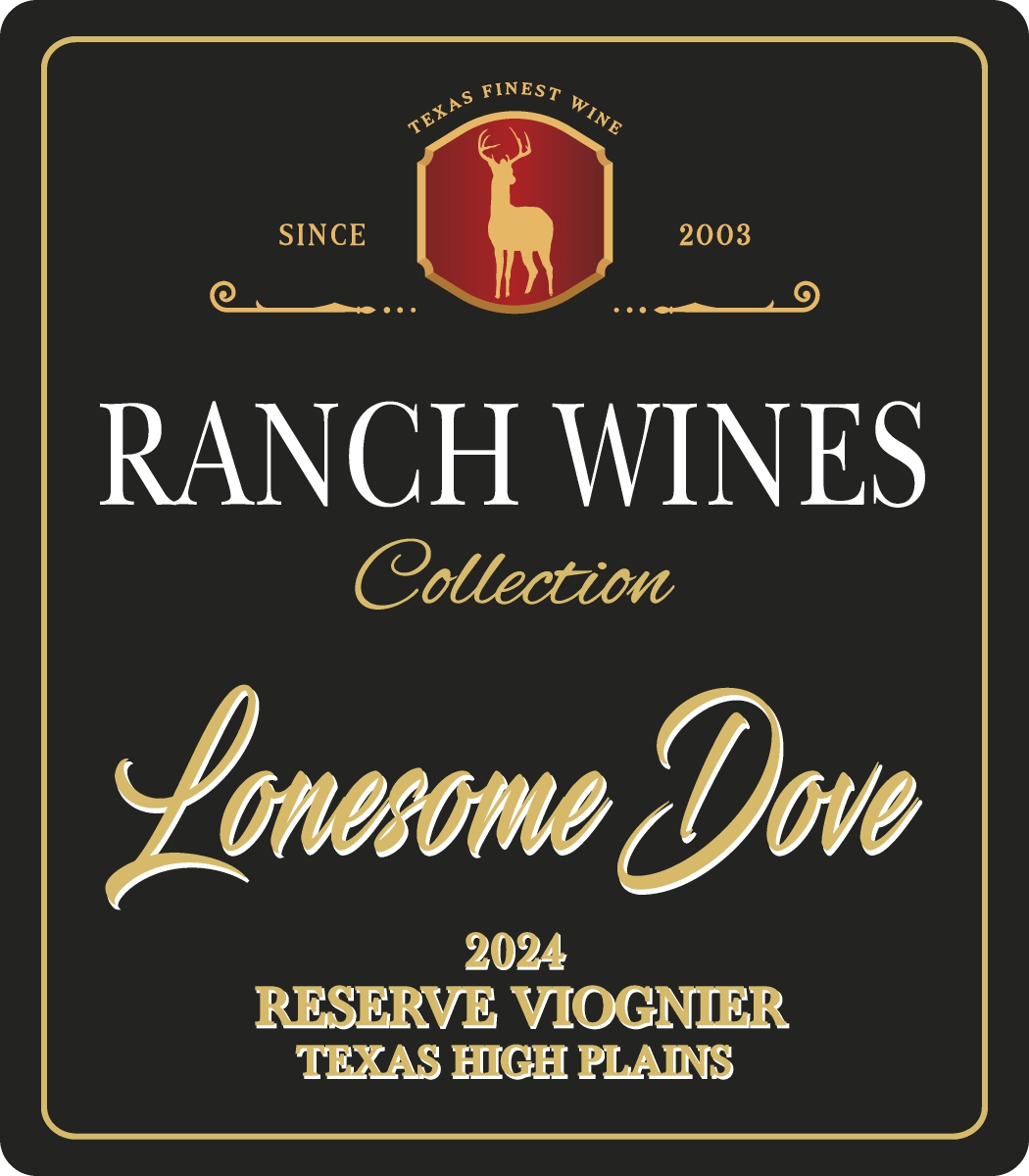 TABC label artwork for RANCH WINES LONESOME DOVE RESERVE VIOGNIER