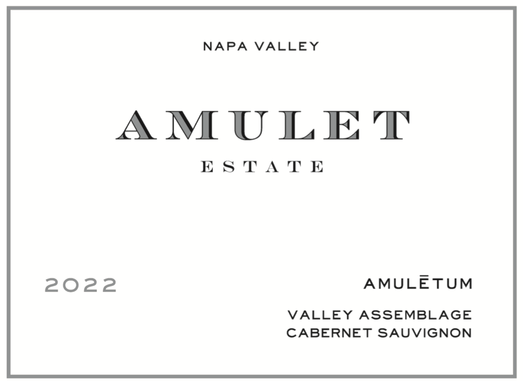 TABC label artwork for AMULET ESTATE AMULETUM CABERNET SAUVIGNON