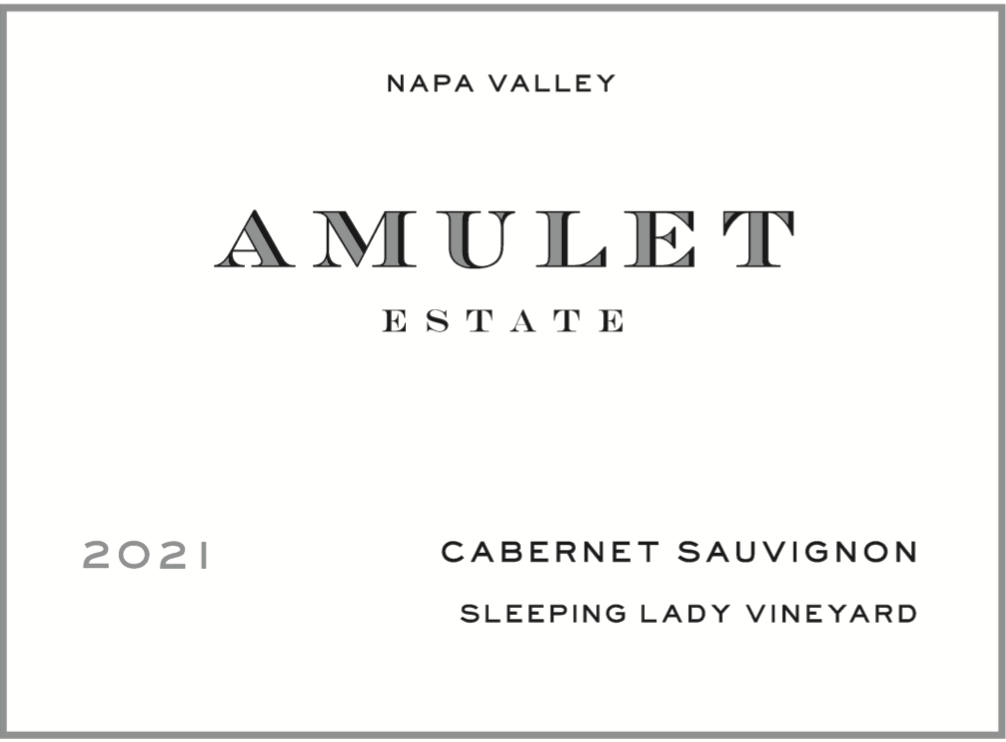 TABC label artwork for AMULET ESTATE SLEEPING LADY VINEYARD CABERNET SAUVIGNON