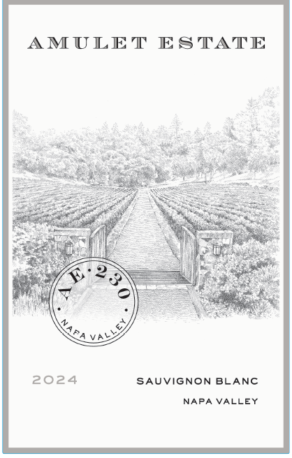 TABC label artwork for AMULET ESTATE SAUVIGNON BLANC